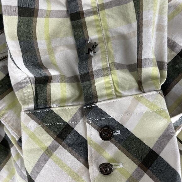 Rocawear Classic Mens Western Plaid Button Down Shirt XXL - Picture 6 of 8